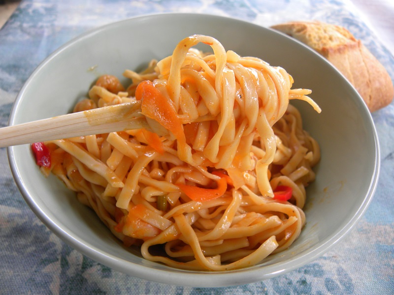 Shrimp with Noodles image