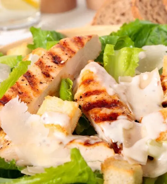 Grilled Chicken Caesar Salad