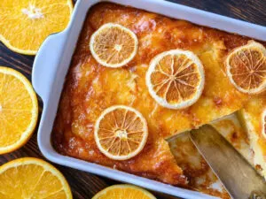 Greek Portokalopita image