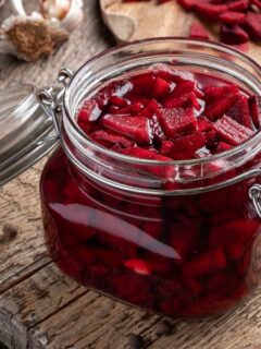 pickled beets in a jar image