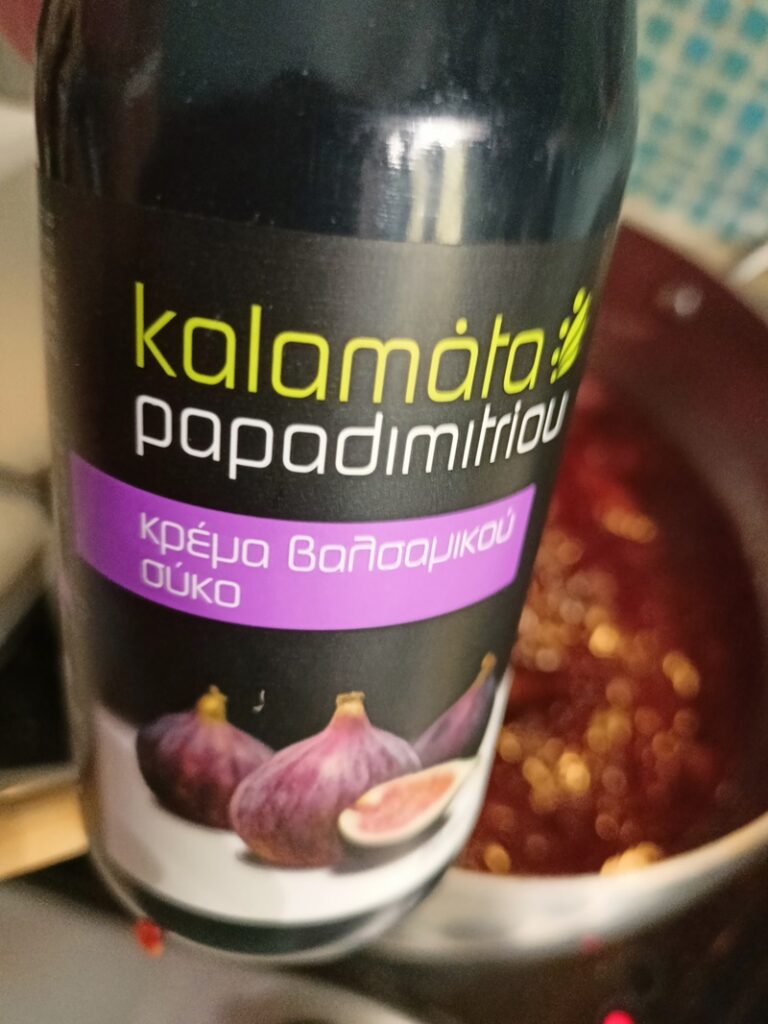 Balsamic vinegar with figs image