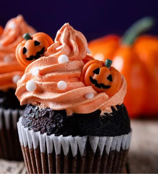 Vegan Orange Buttercream Frosting for Cupcakes