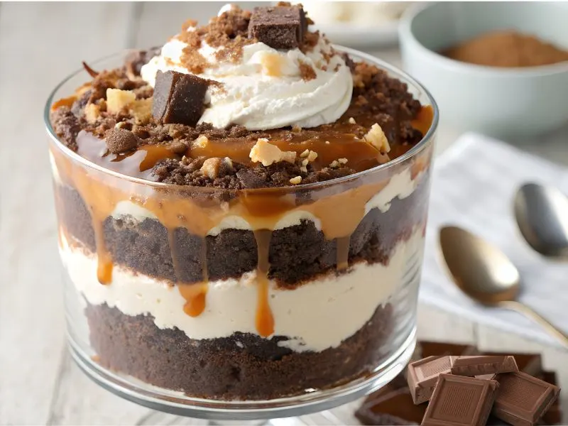 chocolate trifle image