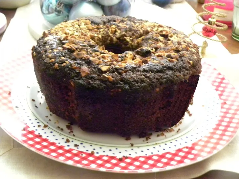 Coconut cake on the side image