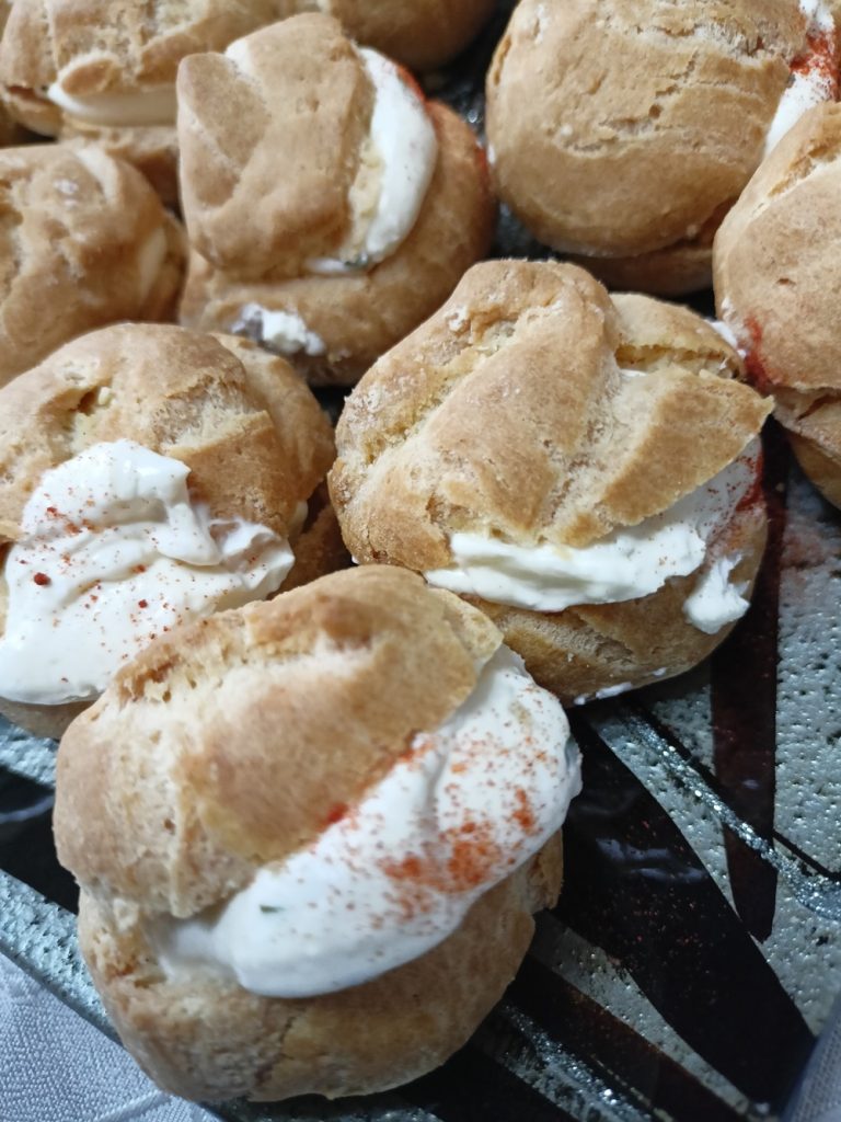 Cheese filled Goug&egrave;res image