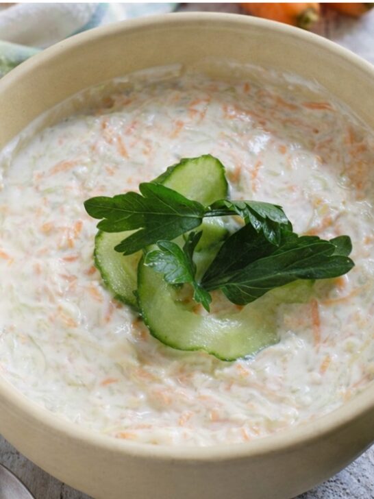 A different Tzatziki with Carrots