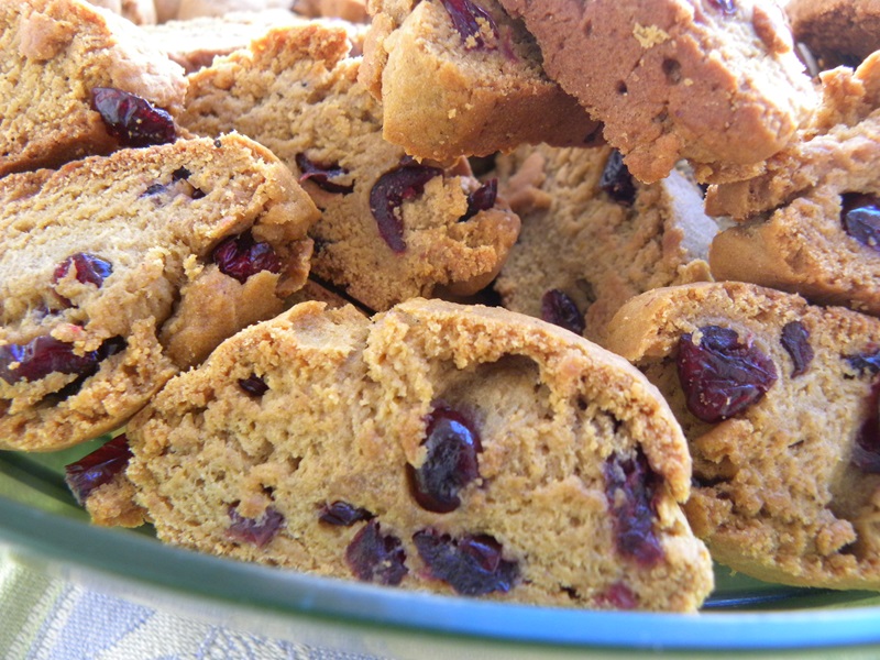Biscotti with craisins image