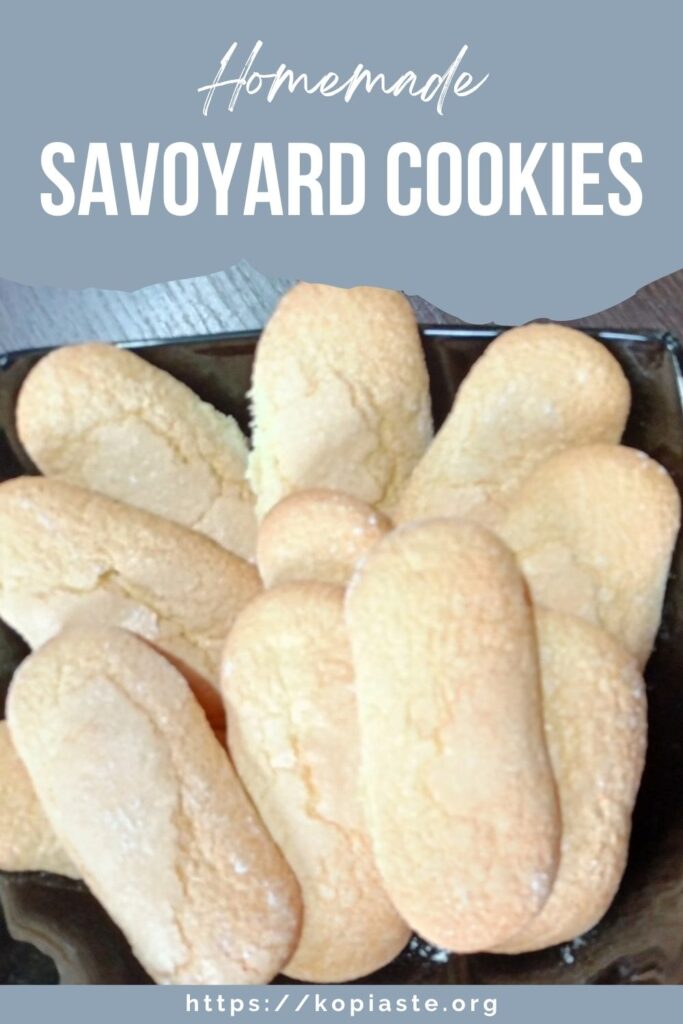 Collage Homemade Savoyard Cookies image