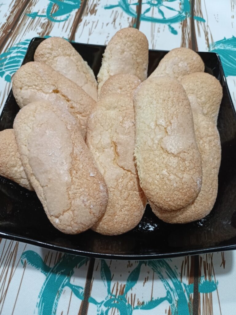 Homemade Savoiardi Cookies. image