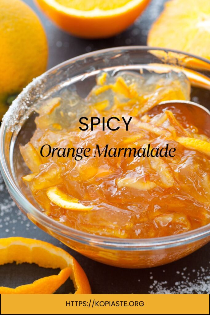 Collage spicy Orange Marmalade image