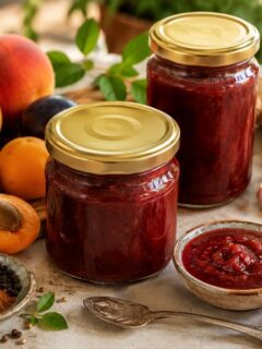 Hot and spicy stone fruit chutney image