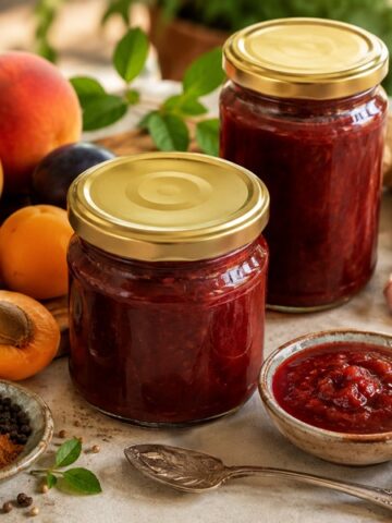 Hot and spicy stone fruit chutney image