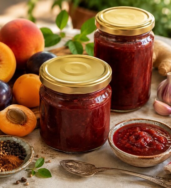 Hot and Spicy Stone Fruit Chutney