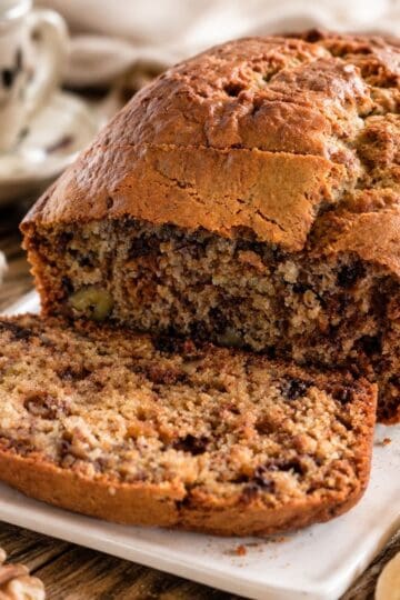 Moist banana bread with Greek yoghurt picture